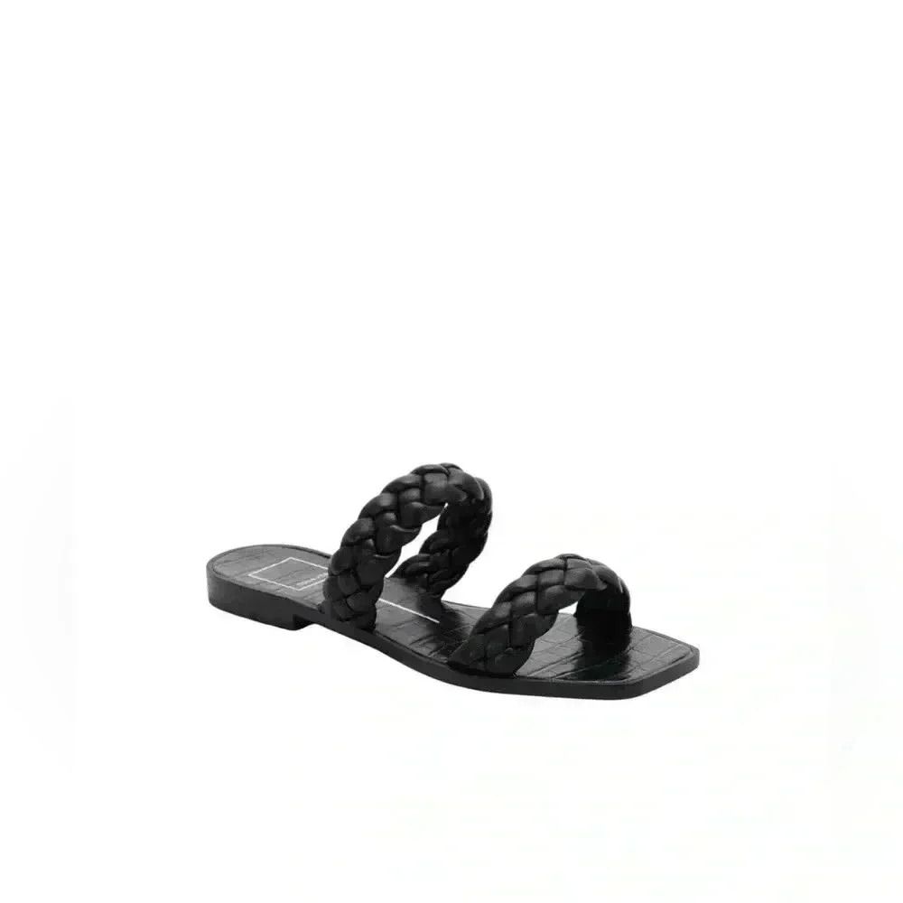 Dolce Vita Indy Sandal in Black Stella - Size 8